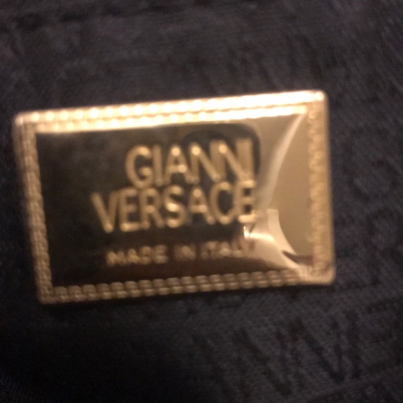 Vintage Gianni Versace Black Nylon Backpack😘 - Picture 4 of 8